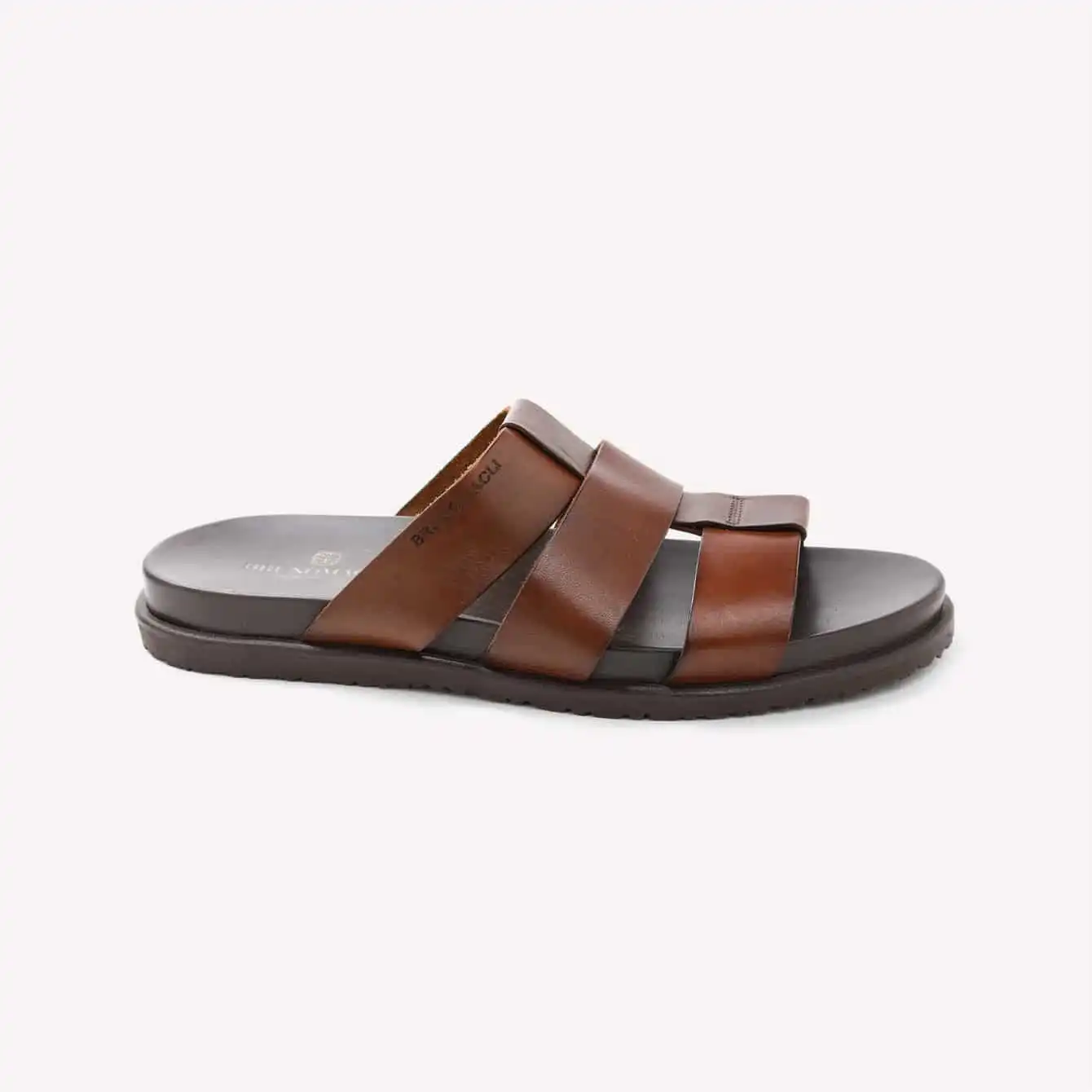 Bruno Magli Empoli Leather Slide Sandal