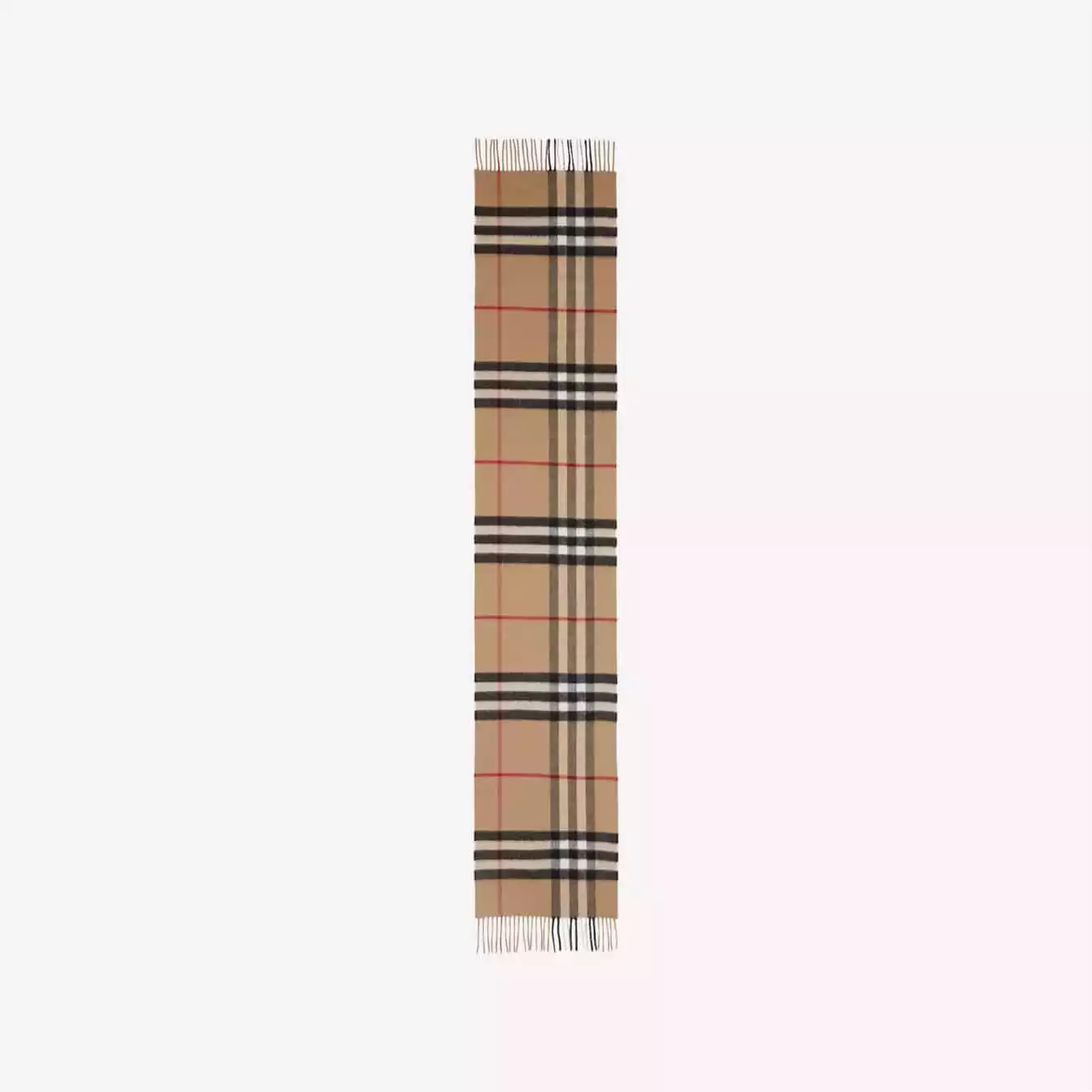 Burberry Giant Icon Check Cashmere Scarf