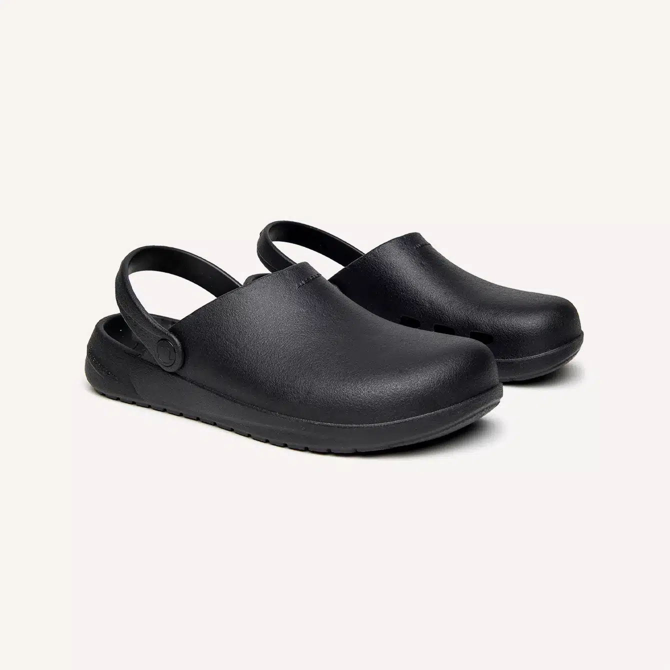 A black pair of Ales Grey Rodeo Drive clogs