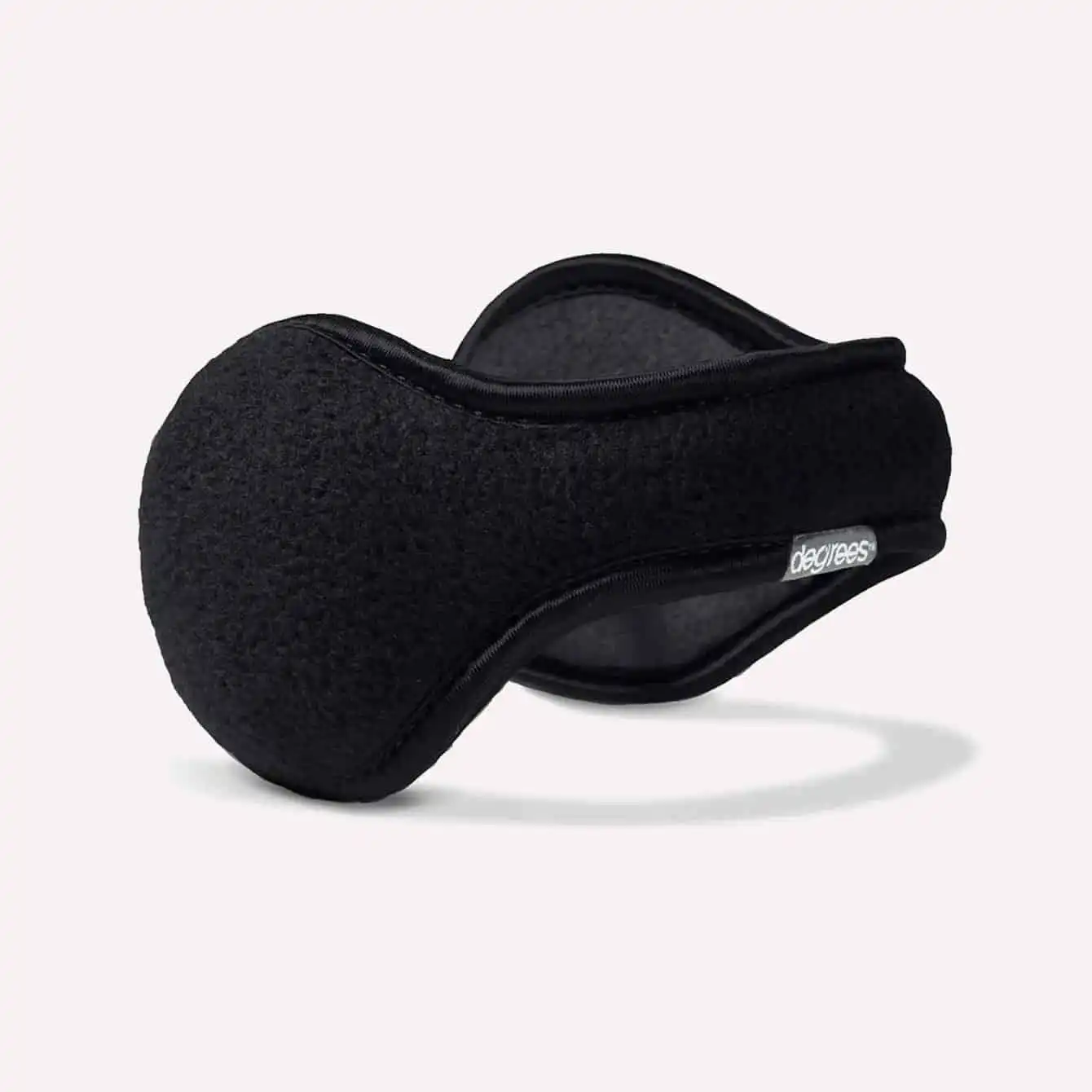 180s - Fleece Behind-the-Head Earmuffs Black